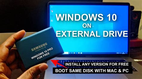 windows 10 external ssd boot